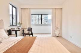 2 Brs, 1 living room with Floor Heating/Central ac, 110 sqm @ Wuning metro L13