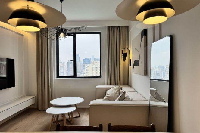 Spacious 1Br 80Sqm | L2/11 Jiangsu Rd | Zhongshan Park | 18F Elevator | 10.8K