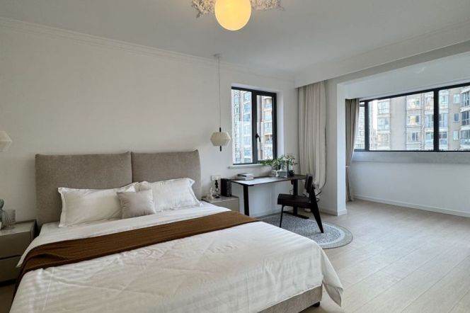 Highrise 2BR+river view | 0 distance to Wuning rd L13/14 ,Newly 2Br ,Elevator, 14.2K