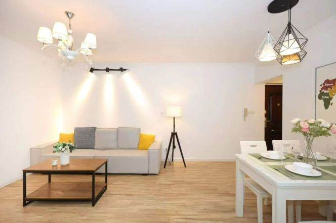 Elevator 2br with Outdoor Balcony near Line 2/11 Jiangsu Road,Line 14 Wuding Road St.