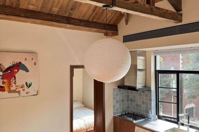 greenery view- well maintained apartment- Old Xuhui-High Ceiling-Cosy 