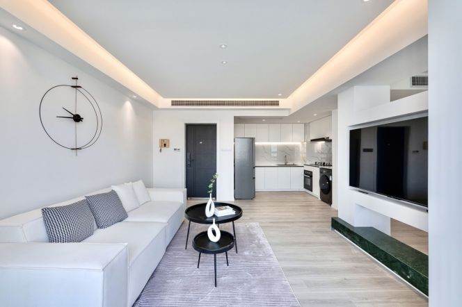 modern 2brs floor heating open balcony nice view near IAPM line 1,10,12 only 20.5K