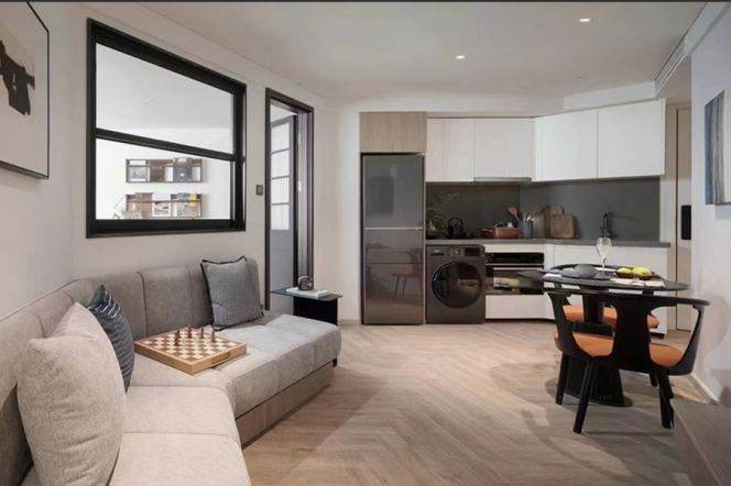 Brand-new well-designed 1br serviced apt in Jing'an nr L3,4,8