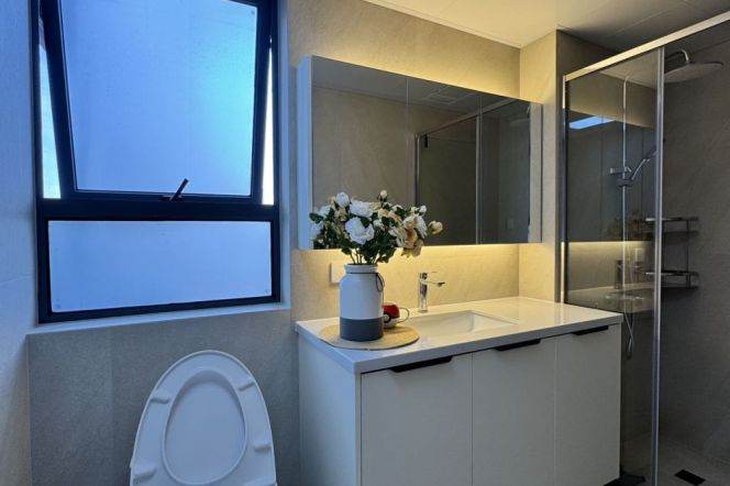 Highrise 2BR+river view | 0 distance to Wuning rd L13/14 ,Newly 2Br ,Elevator, 14.2K