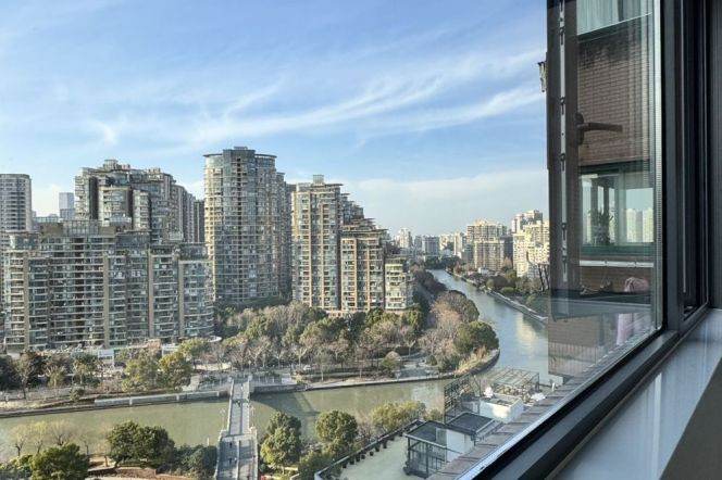 Highrise 2BR+river view | 0 distance to Wuning rd L13/14 ,Newly 2Br ,Elevator, 14.2K