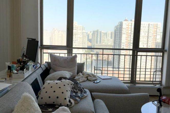 Yunhe Garden -1bed - good layout- well maintained building- elevator- cosy @ Jing’an Temple 