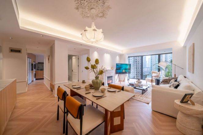 modern brand new 2brs floor heating bran new furniture in top 3 Jing an line 2,12,13