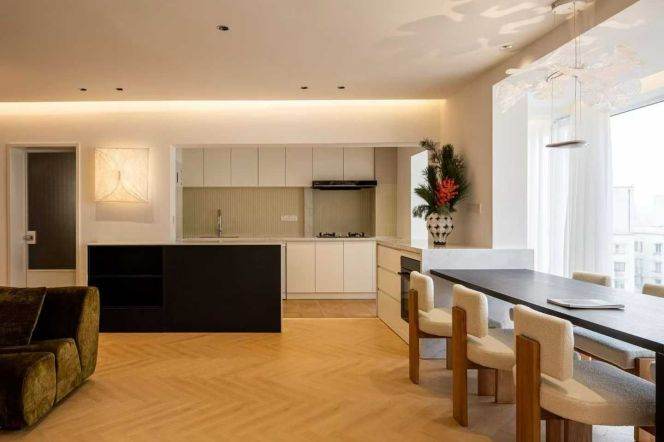 jing'an temple floor heating 3Br/2baths@L2/7/14