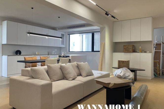 Modern&Spacious&Bright 3Bdrs 2Baths Apt+Jing An Temple+Awesome View+2 Large Curved Balconiesa