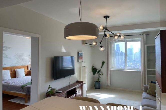 Spacious&Modern&Bright 1Bdr 1Bath Apt+Great View+Su Zhou Creek+Zhong Shan Park