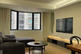 Modern&Spacious&Bright 2Bdrs 2Baths Apt+L14 Wu Ding Rd Metro+Large Balcony