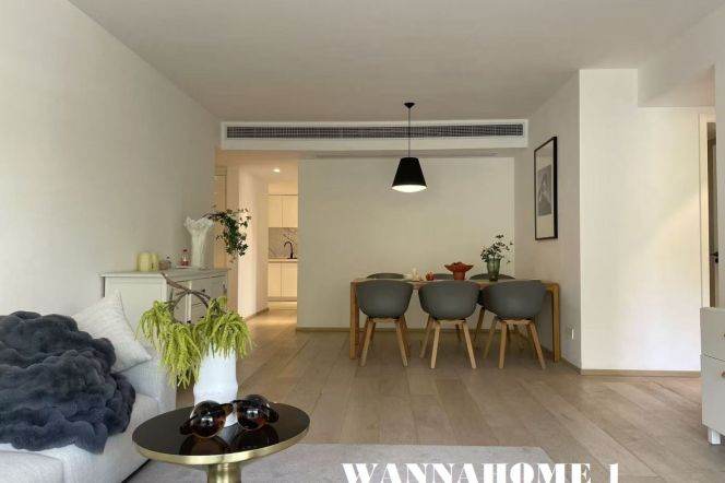 Nice View+Spacious&Modern 3Bdrs 2Baths Apt+Hua Shan Rd+Top Compound+Large Open Balcony