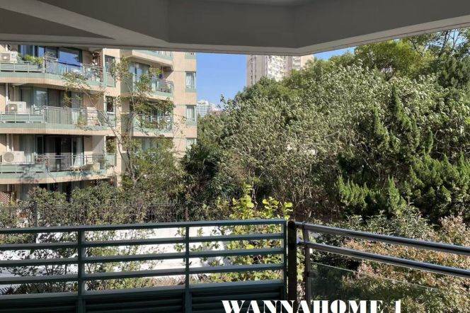 Nice View+Spacious&Modern 3Bdrs 2Baths Apt+Hua Shan Rd+Top Compound+Large Open Balcony