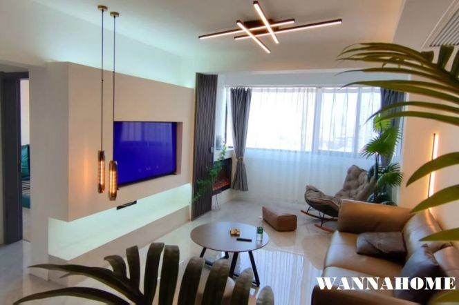 Awesome View/Spacious&Modern&Bright 2+1Bdrs 1Bath Apt/L14 Wu Ding Rd+L2/11 Jiang Su Rd