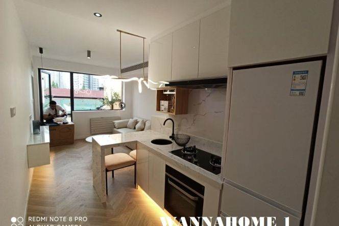 Spacious&Well-Designed 1Bdr 1Bath Apt+Closkroom+L2/11 Jiang Su Rd+Large Terrace+Nice View+7F Walk Up