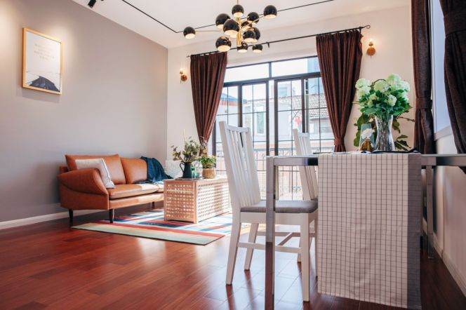 Nice terrace+spacious 1BR 2LR+nice location,Jing'an temple@L14/7/2