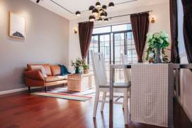 Nice terrace+spacious 1BR 2LR+nice location,Jing'an temple@L14/7/2