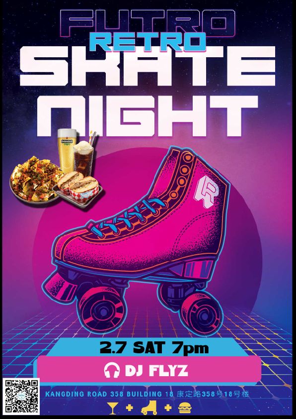 Futro Retro Skate Night