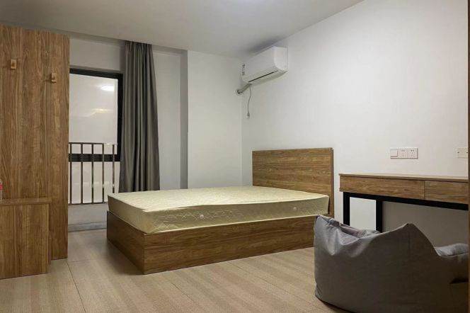 1Studio with private kitchen near line 10 Tong'ji University can long and short term lease