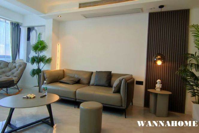 Awesome View/Spacious&Modern&Bright 2+1Bdrs 1Bath Apt/L14 Wu Ding Rd+L2/11 Jiang Su Rd
