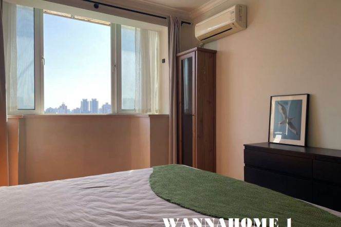 Spacious&Modern&Bright 1Bdr 1Bath Apt+Great View+Su Zhou Creek+Zhong Shan Park