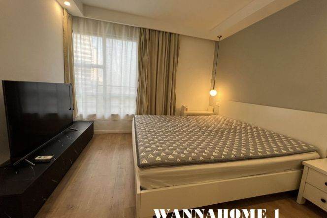 Spacious&Bright&Modern 1Bdr 1bath Apt+L2/11 Jiang Su Rd+Elevator+Floor Heating+Open Balcony