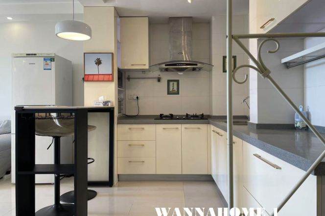Spacious&Modern&Bright 1Bdr 1Bath Apt+Great View+Su Zhou Creek+Zhong Shan Park