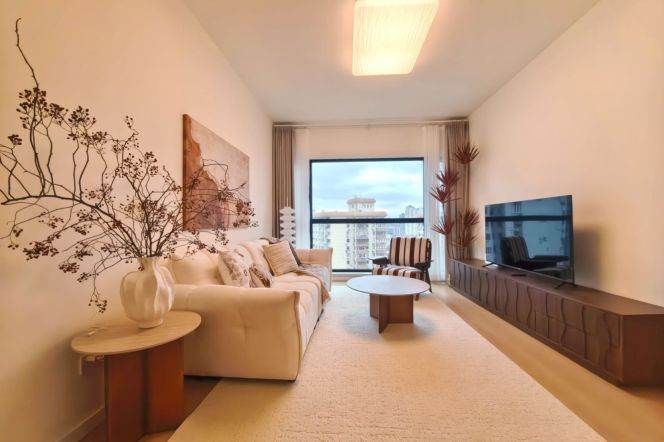 modern brand new 3brs floor heating modern furniture in Xujiahui only 24.8K