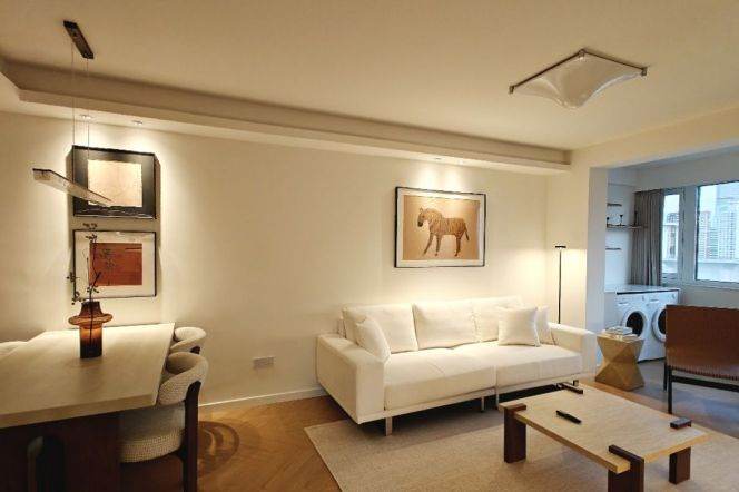 Wuding Rd metro/2br1bt/central AC/floor heat/oven/dishwasher