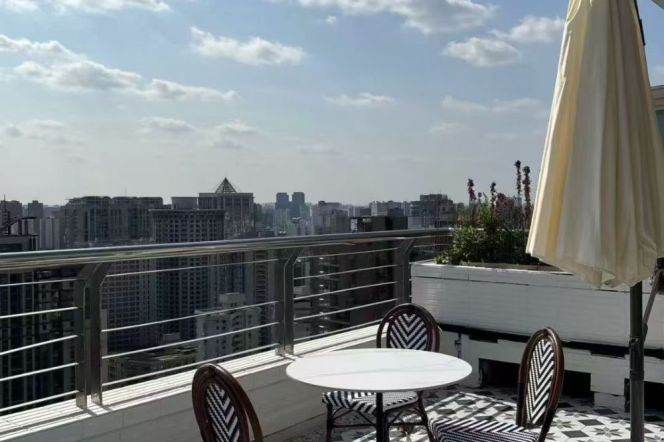 5 Brs, 4 Baths with Three Terraces, 450 sqm @ Xujiahui station L1.9&11