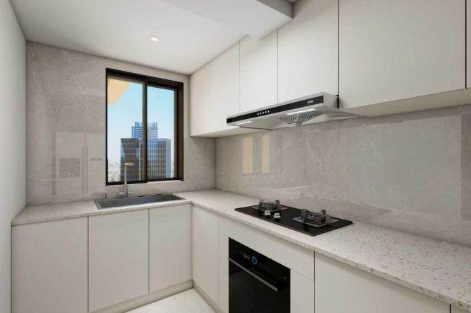 brand new duplex 4 brs floor heating modern furniture near Huang pu river line 10