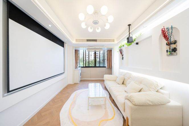 Spacious&Modern/1BR 2LR/separate living room/Zhenping rd@L3/4/7