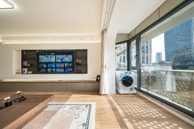 Elevator 3BR-View Huangpu River-3 minutes to Line 12-International Cruise Terminal