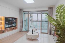 modern 2brs floor heating nice balcony modern furniture in Gubei Phase II line 10,15 only 23K