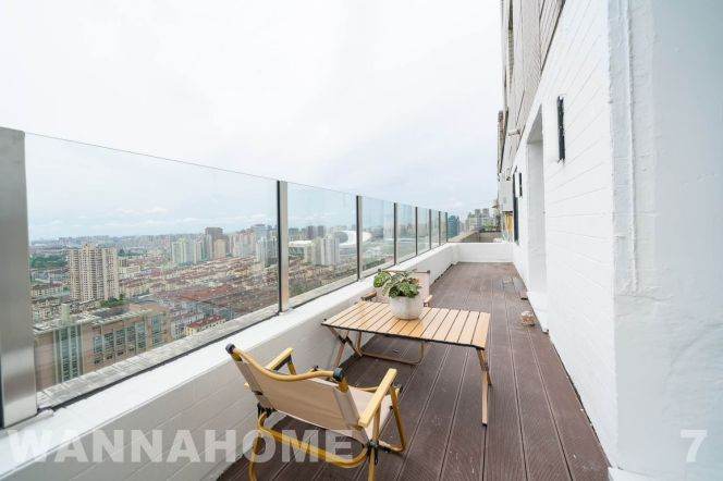 Unbelievable Skyline View/Xujiahui CBD/Walk-in Closet/Floorheater/Cozybr