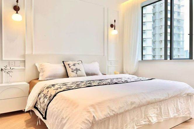 Modern elevator 1br Nr west nanjing Rd M2/12/13