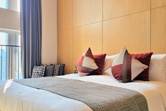 1 Br Loft service apt in Hongkou District Near North Sichuan Rd(Line 10)