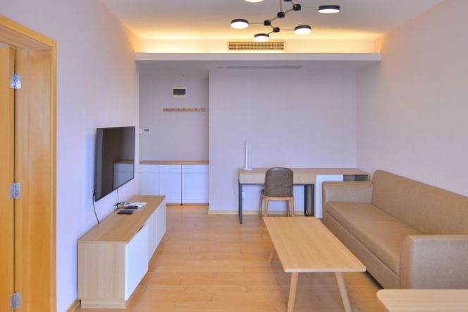 2 br service apt in Putuo District Near Changshou Rd Station(Line 13)