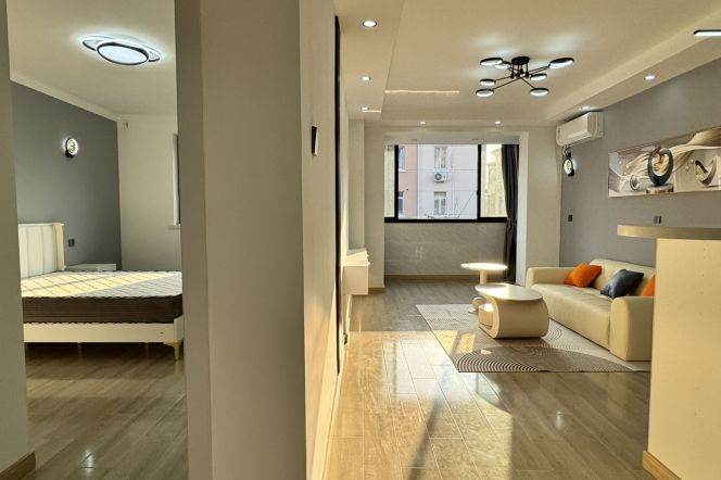 Big 1Br 65Sqm +All south /Zhongshan Park & Jiangsu Rd Mt /South/Bright /7.6K