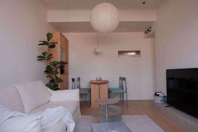 Elevator 1br-Kangding Road-Duplex apartment-7 minutes to Line 7-Changping Road