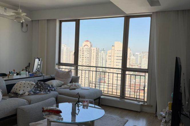 Great Compound+Spacious&Modern&Bright 1Bdr 1Bath Apt+Jing An Temple+Awesome View