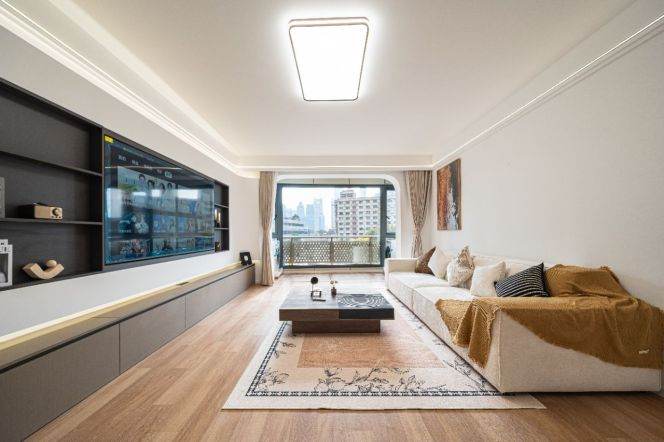 Elevator 3BR-View Huangpu River-3 minutes to Line 12-International Cruise Terminal