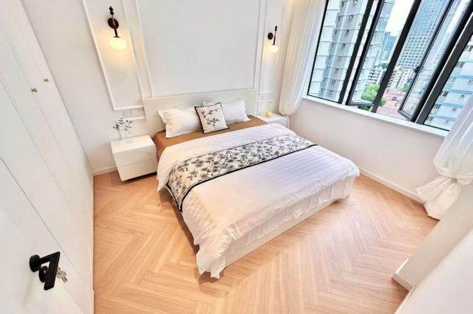 Modern elevator 1br Nr west nanjing Rd M2/12/13