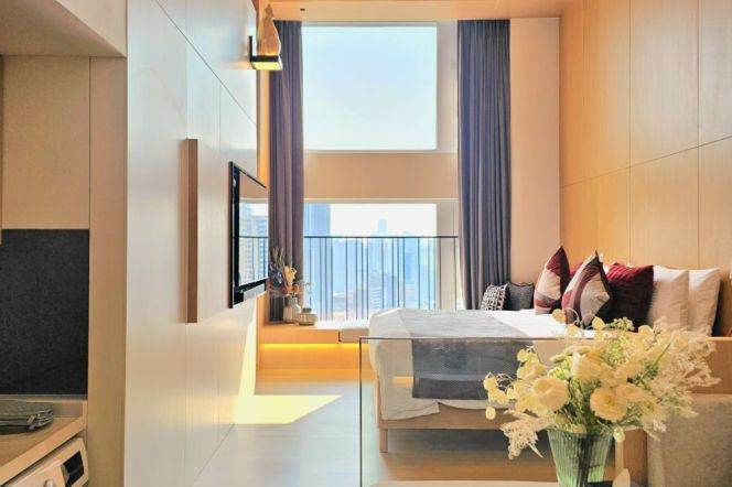 1 Br Loft service apt in Hongkou District Near North Sichuan Rd(Line 10)