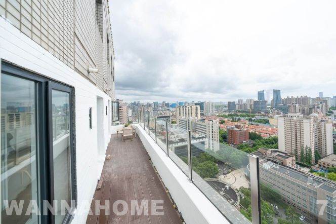 Unbelievable Skyline View/Xujiahui CBD/Walk-in Closet/Floorheater/Cozybr