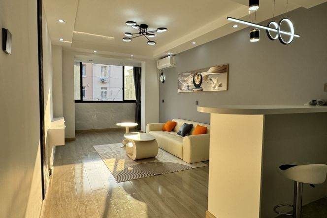 Big 1Br 65Sqm +All south /Zhongshan Park & Jiangsu Rd Mt /South/Bright /7.6K