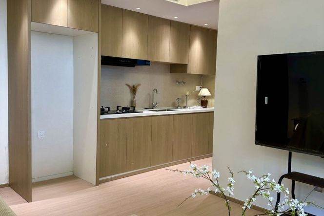 Nice Compound+Spacious&Bright&Modern 1Bdr 1Bath Apt+Su Zhou Creek+L13 Jiang Ning Rd