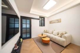 Modern 1Br/1Lr/1Bt apt nr Jingan temple,M2/7/14