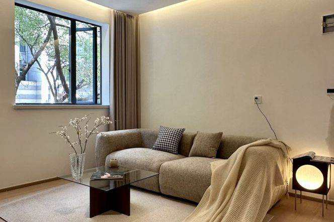 Nice Compound+Spacious&Bright&Modern 1Bdr 1Bath Apt+Su Zhou Creek+L13 Jiang Ning Rd