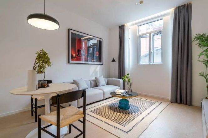 Cozy 1Br w. Floor Heating&C/A@Dapuqiao